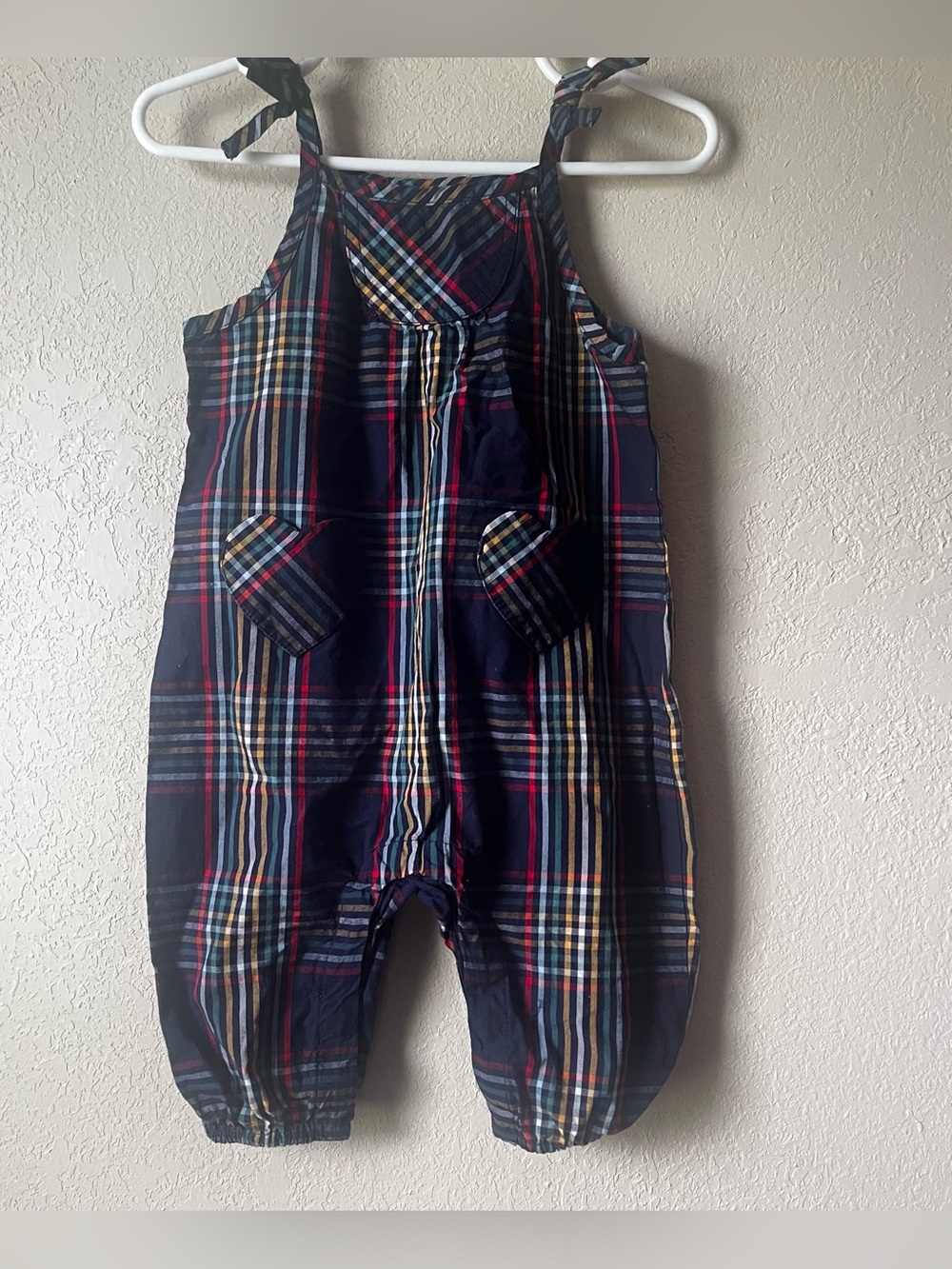 Hanna Anderson Plaid Jumpsuit